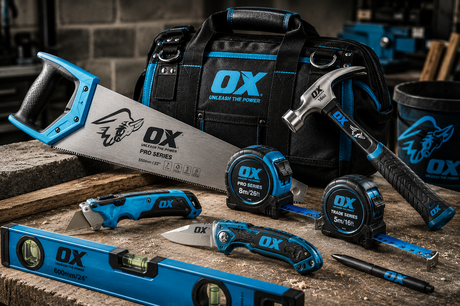 OX Tools products available from Alltype